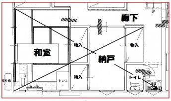 リフォーム前間取り