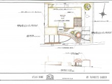 外構　平面・立面図