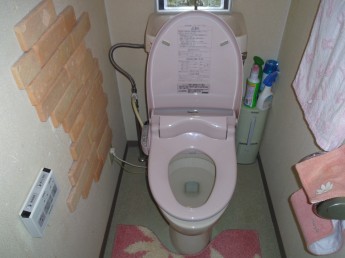 トイレリフォーム前