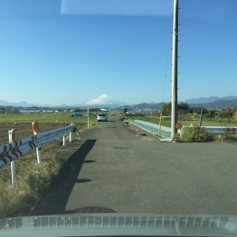 富士山の雪