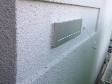 建物建築中の早い段階から外構を考えられていたので、建物にニッチを作っていただく事ができました