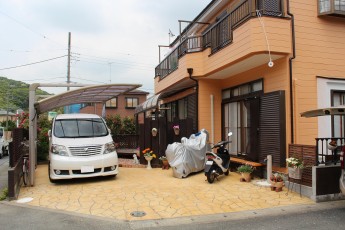 駐車・駐輪がスムーズに行えるようになった車庫