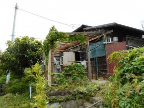 築８０年以上になる家の物置の改修 大磯町 平塚市 新築 リフォーム エクステリア アトラスホーム